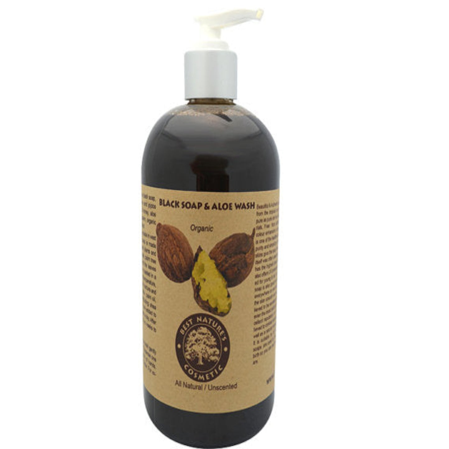 Organic Black Soap & Aloe Wash