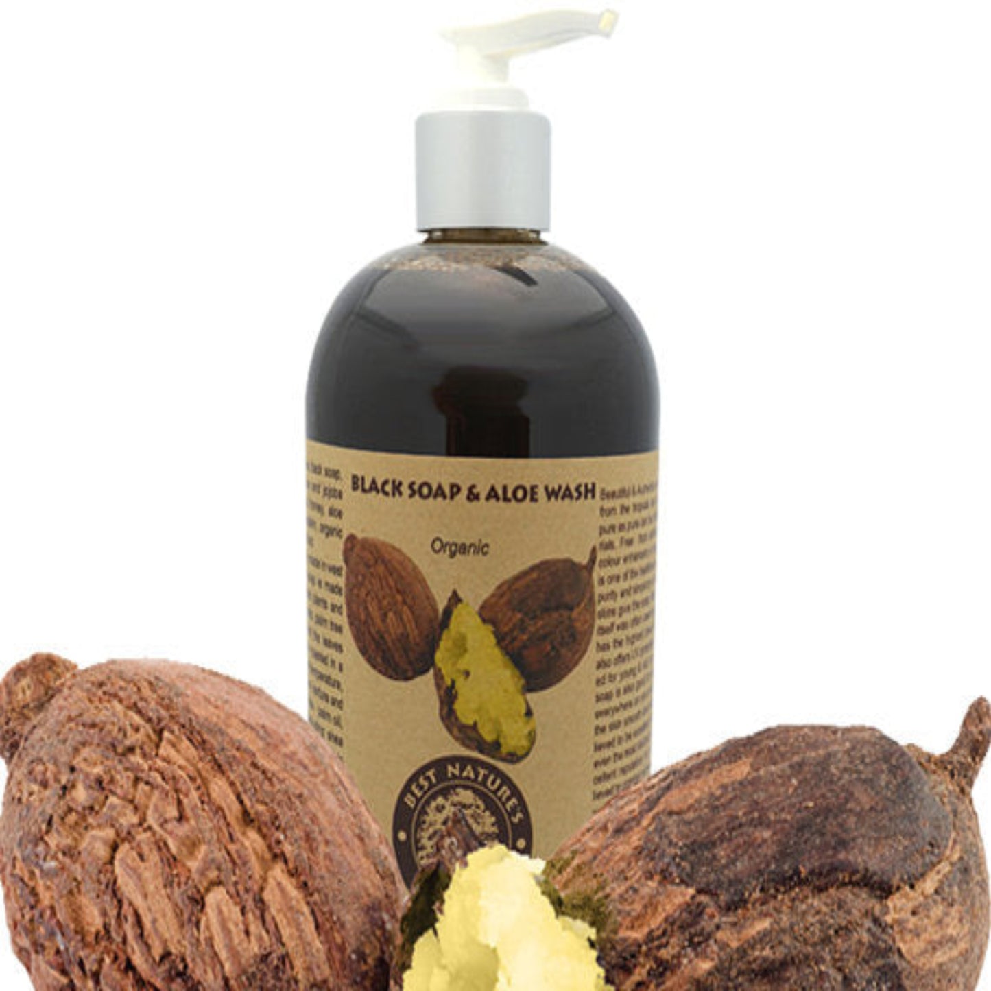 Organic Black Soap & Aloe Wash